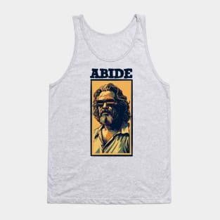 Abide - Vintage The Big Lebowski The Dude Street Art Design Tank Top